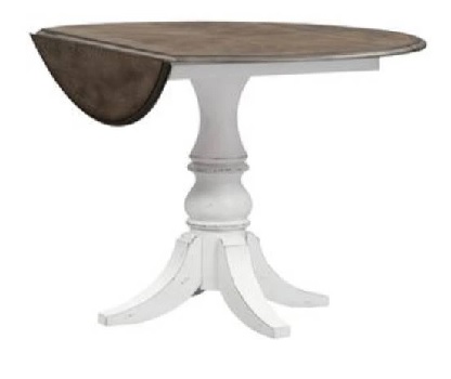 The Liberty Furniture Magnolia Manor collection drop-leaf table 