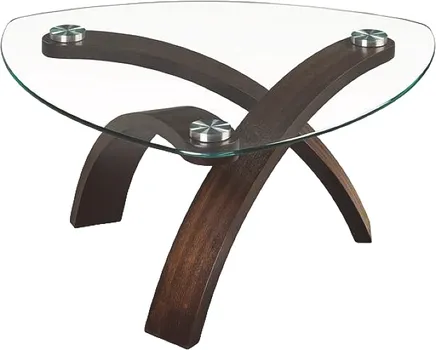 Front view of the Magnussen Home Allure collection coffee table 