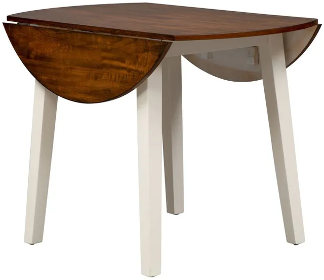 The Liberty Furniture Thornton collection 3-piece drop leaf table set 