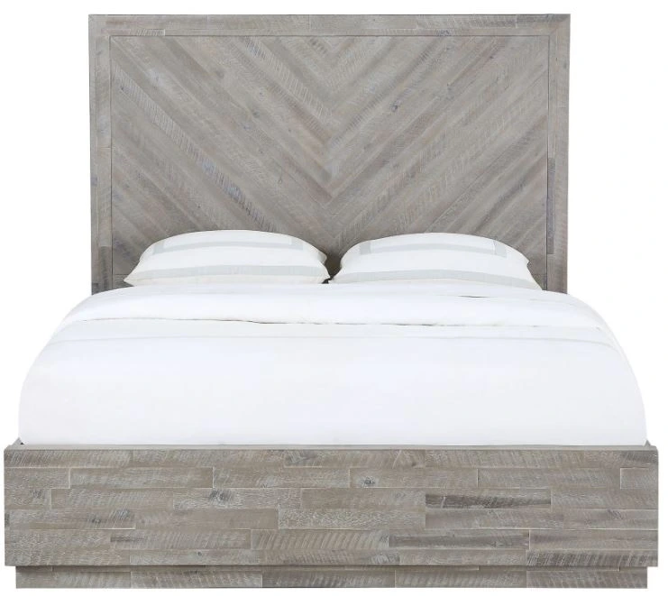 Front view of the Modus Furniture Alexandra storage bed 