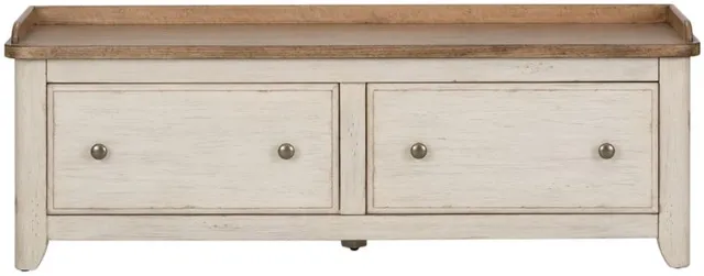 Liberty Furniture Reimagined hallways storage bench