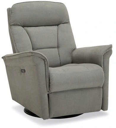 Front view of the Palliser Furniture Stonegate collection power swivel rocker recliner 