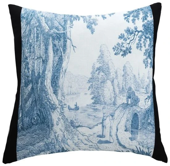 Front view of the Stylecraft Dann Foley Lifestyle pattern throw pillow 