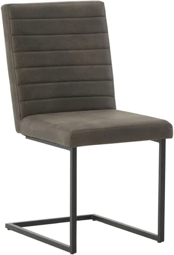 Front view of the Signature Design by Ashley Strumford collection dining chair 