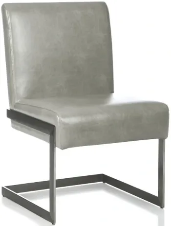 Front view of the Modus Furniture Coral collection dining chair 