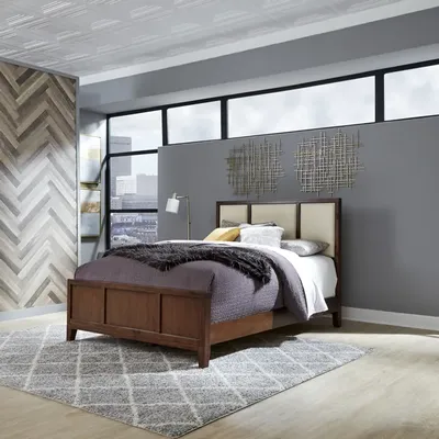 homestyles Bungalow Brown Queen Bed