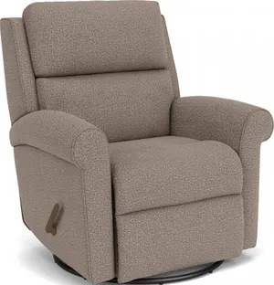 Flexsteel Belle Granite Swivel Gliding Recliner