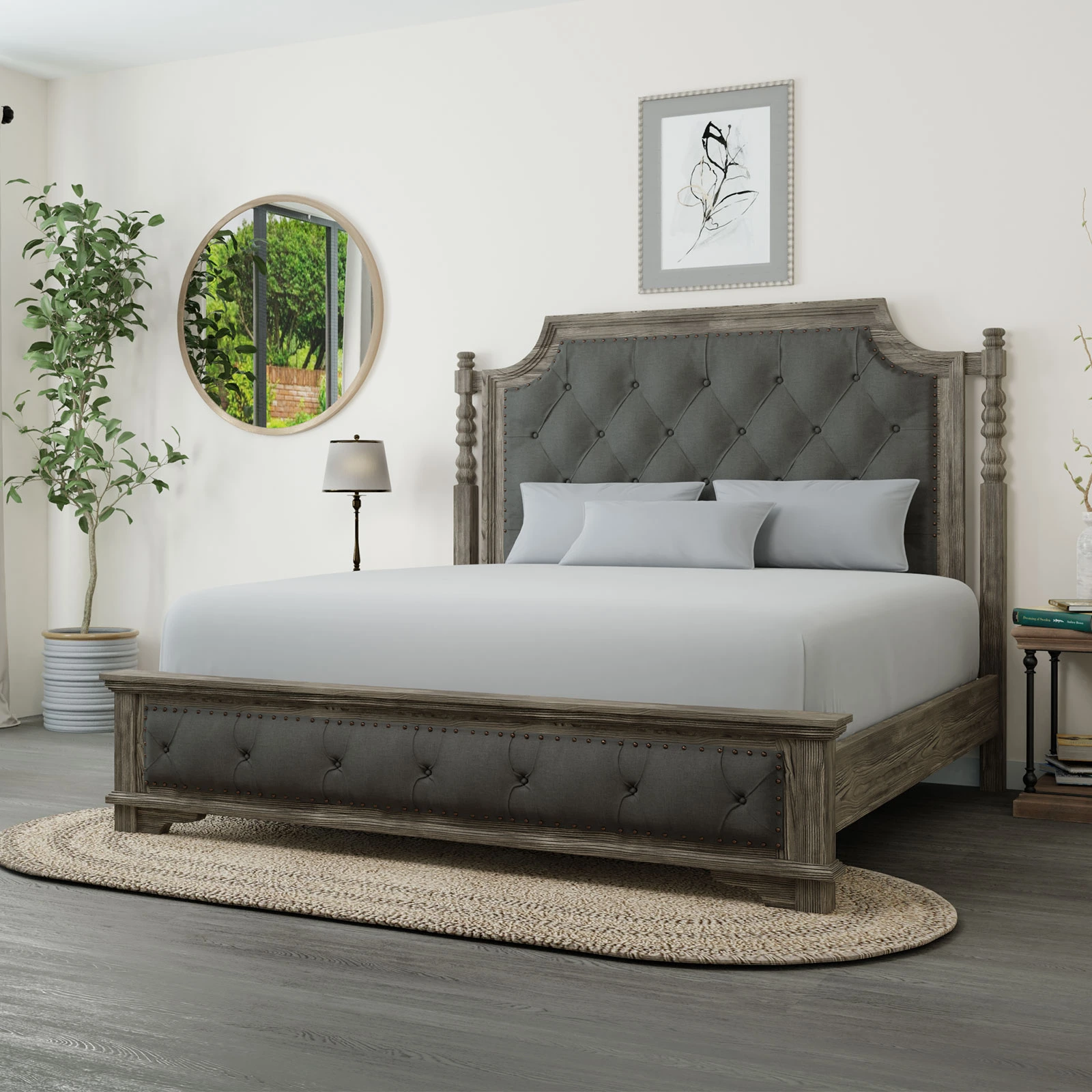 Unupholstered Headboard