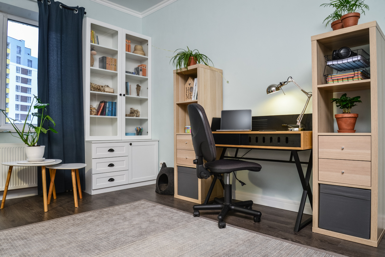 furnished home office