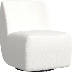 Front view of the homestyle Nico swivel chair 