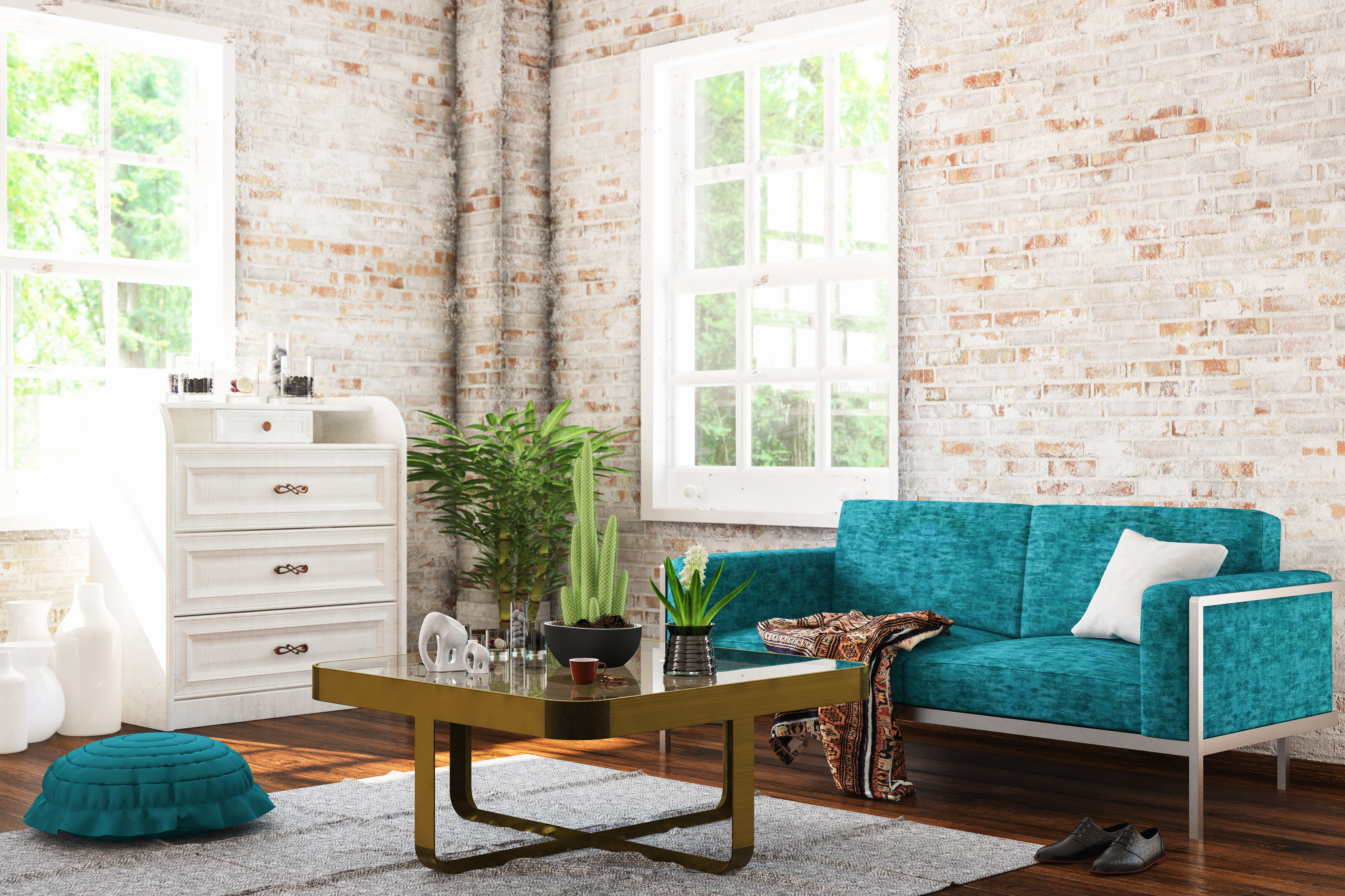 interior of casual design style home