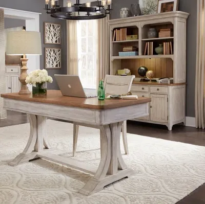 White Desk Liberty Furniture Liberty Furniture Farmhouse 3 Piece White Desk Set
