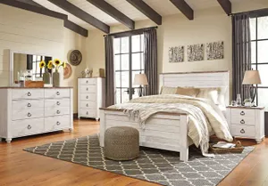 The Signature Design by Ashley Willowton collection 4-piece bedroom set