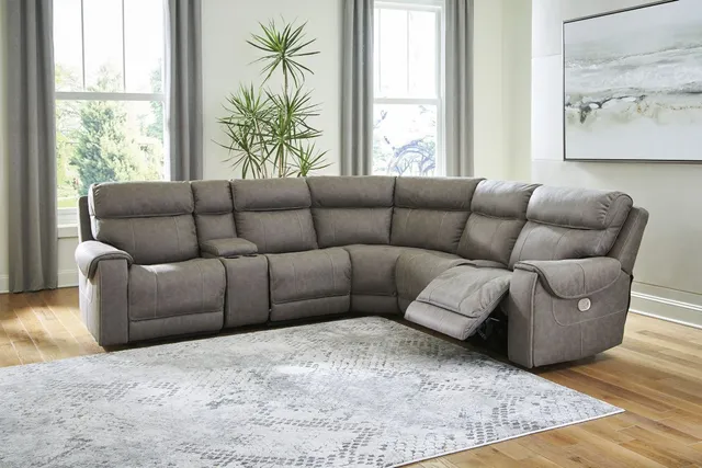 The Signature Design by Ashley Starbot 6-piece power reclining sectional 