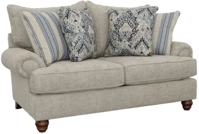 Front view of the Craftmaster Craftmaster Essentials loveseat 