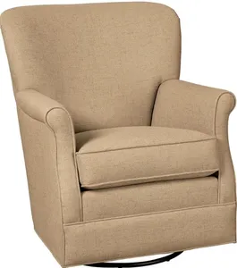 Front view of the Craftmaster Casual Retreat swivel chair 