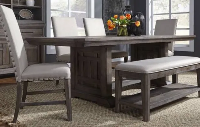 The Liberty Furniture Artisan collection 6 piece dining room set 