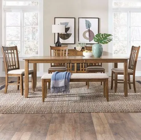 The Liberty Furniture Santa Rosa II collection 6-piece dining room set 