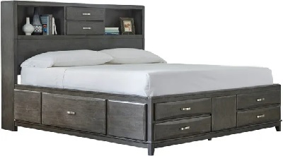 The Signature Design by Ashley Caitbrook collection king size storage bed 