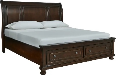 The Millennium by Ashley Porter collection king sleigh bed 