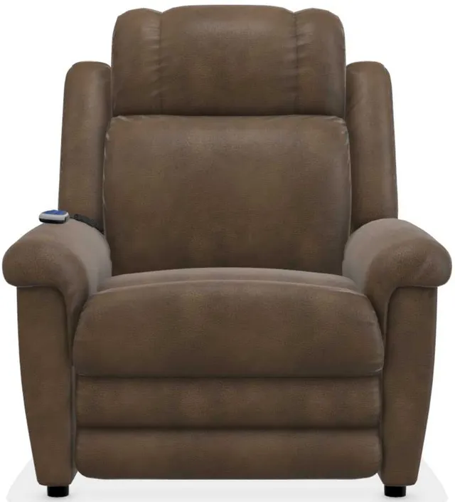 Front view of the La-Z-Boy Clayton collection power lift chair 