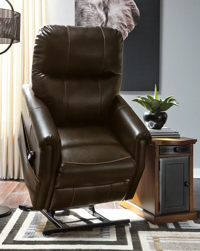 The Signature Design by Ashley Markridge collection lift chair elevated 