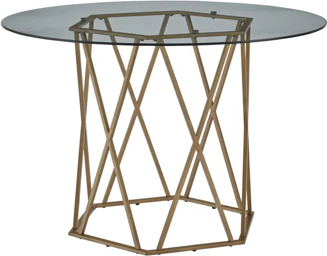 The Signature Design by Ashley Wynora collection dining table 
