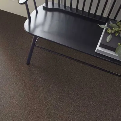 The Shaw Floors Briceville collection carpeting in a seating area 