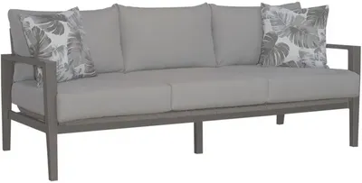Front view of the Liberty Furniture Plantation collection outdoor sofa 