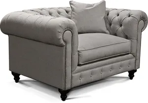 Front view of the England Furniture Rondell collection chair 