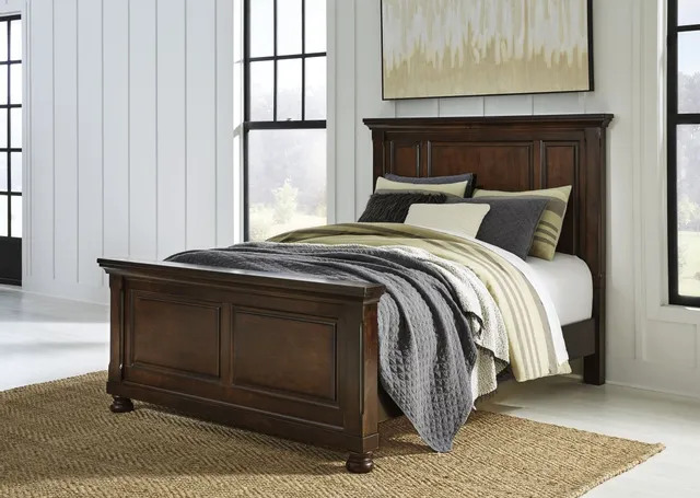The Millennium by Ashley Porter collection queen-size panel bed
