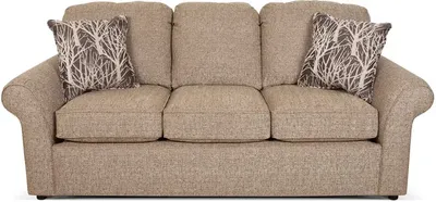 Front view of the England Furniture Malibu collection sofa 