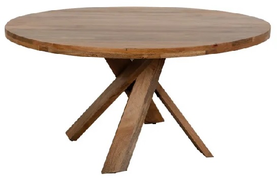 Front view of the Parker House Crossing Downtown collection dining table 