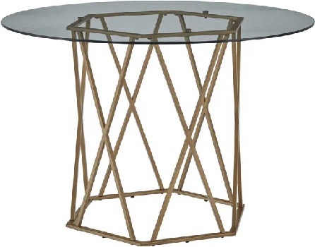 Front view of the Signature Design by Ashley Wynora collection table