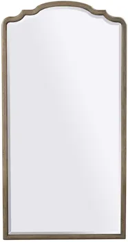 Front view of the aspenhome Provence Patine collection mirror 