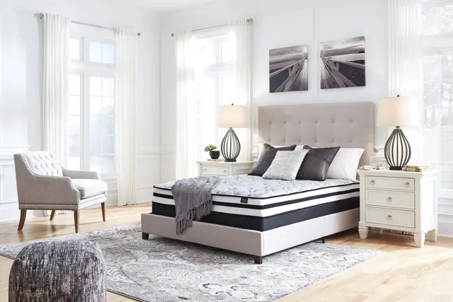 The Sierra Sleep by Ashley Chime collection queen-size hybrid mattress 