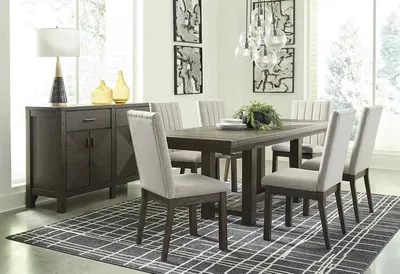 Millennium Brown Dining Upholstered Side Chair