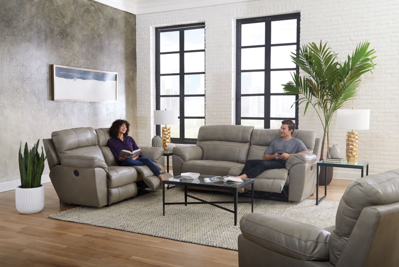 Recliner sofa