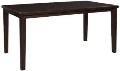 Haddigan Dining Table Haddigan Dark Brown Counter height Table
