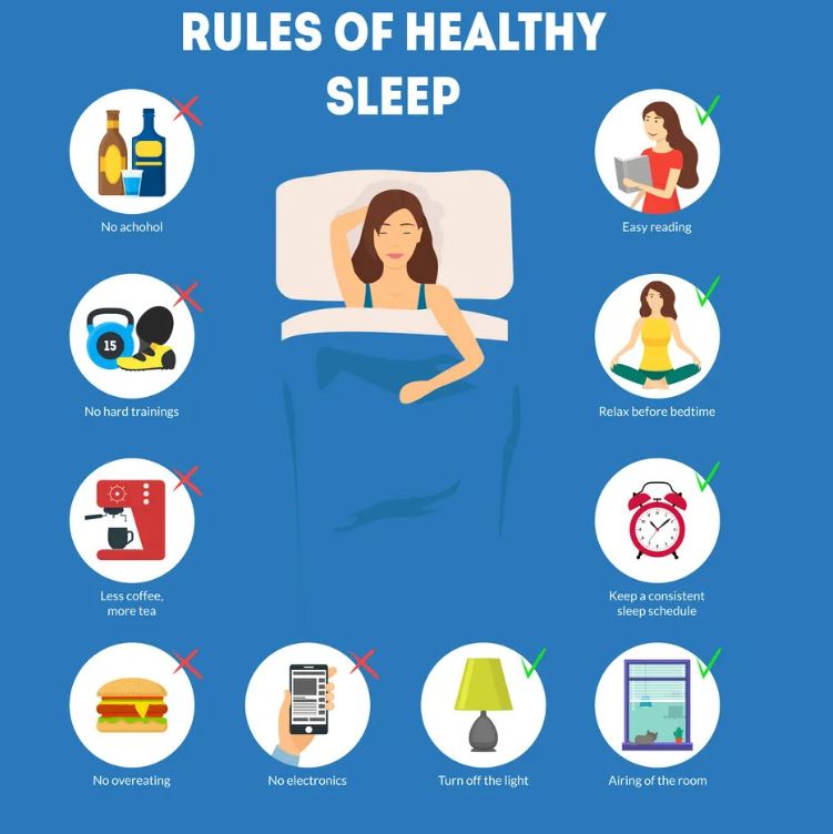 Rules to Healthy Sleep