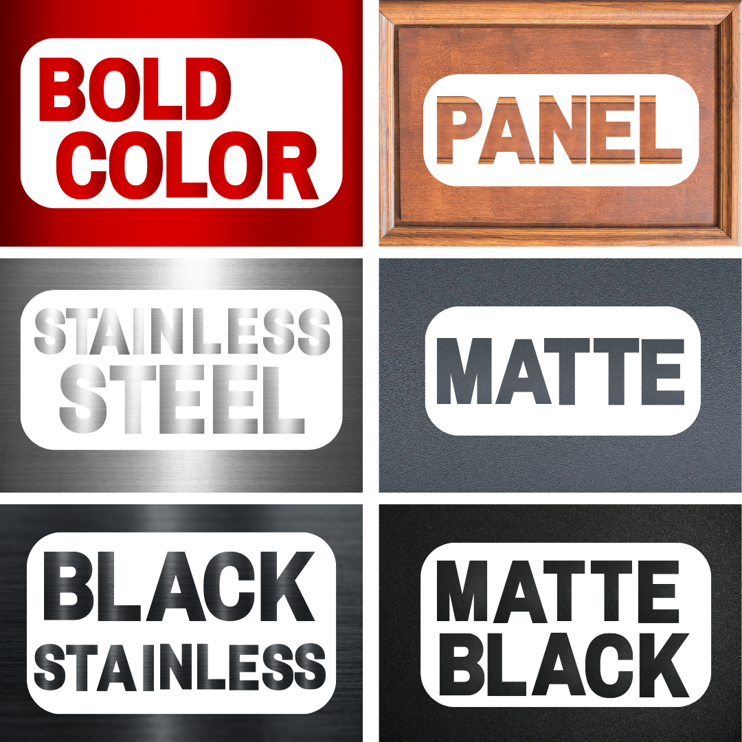 Types of Appliance Finishes