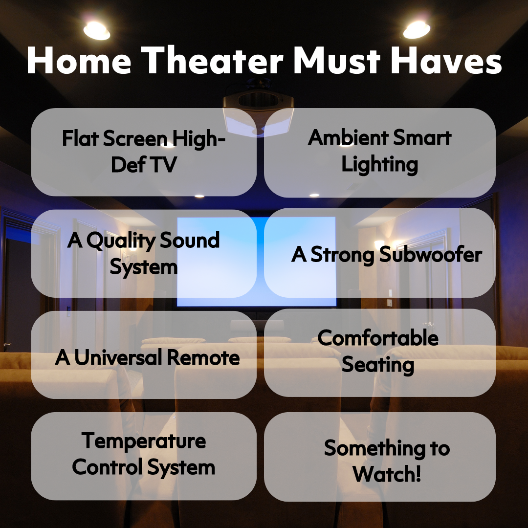 Home Theater Must Haves