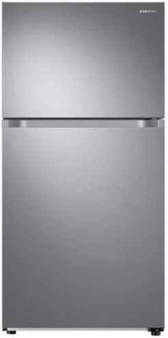 Stainless steel Samsung top freezer refrigerator