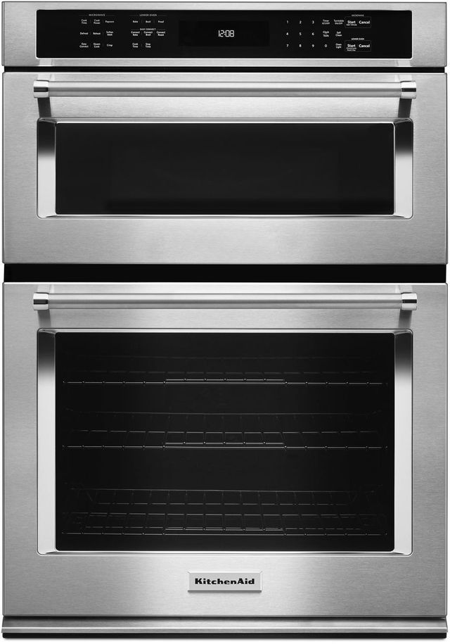 KitchenAid electric oven microwave combo