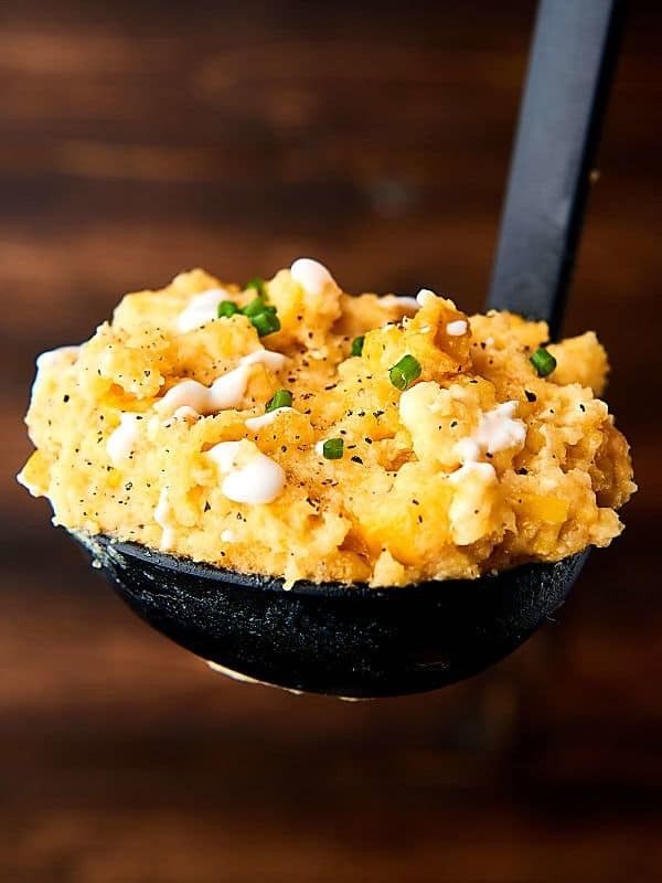 Slow cooker corn pudding