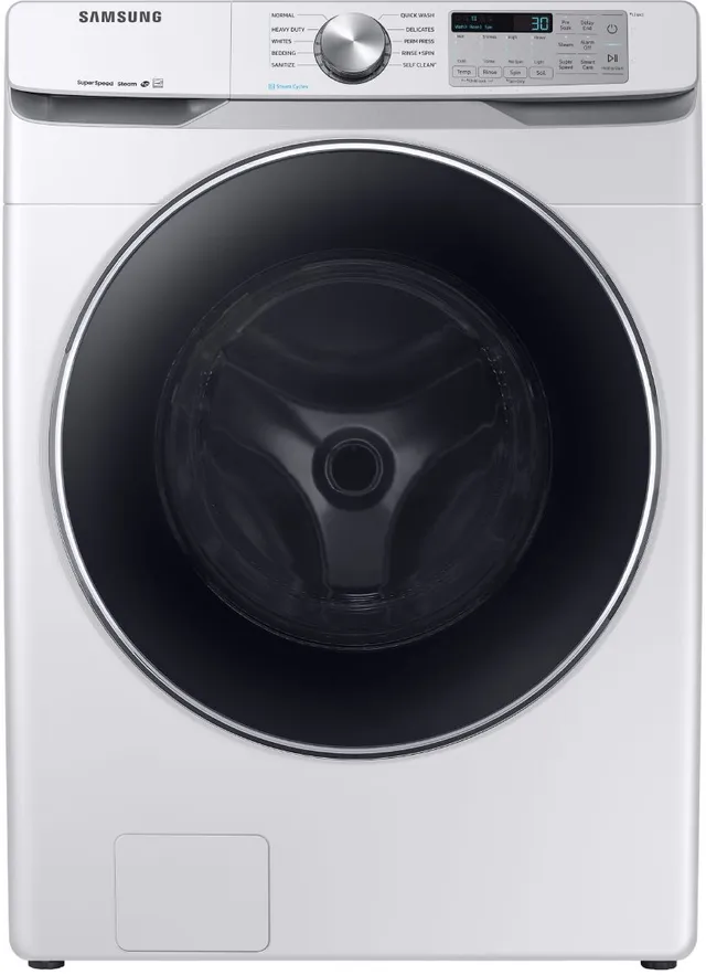 Samsung white front load washer