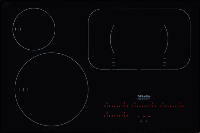 Black Miele Induction Cooktop