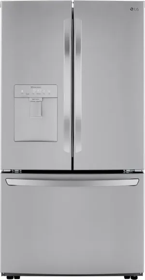 Large Stainless Steel French Door Refrigerator