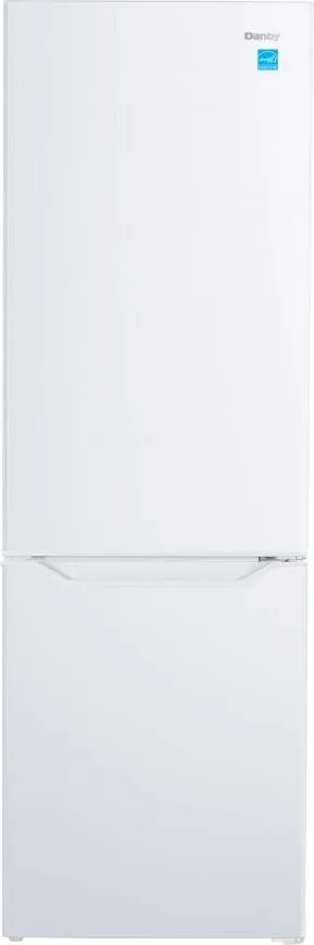 White bottom freezer refrigerator