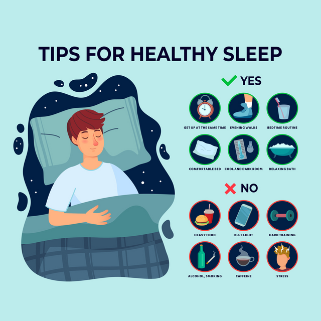 tips for healthy sleep 